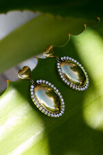 Stainless Steel Drop Earrings Heart Casual Daily Simple Series Women's jewelry thumbnail 2