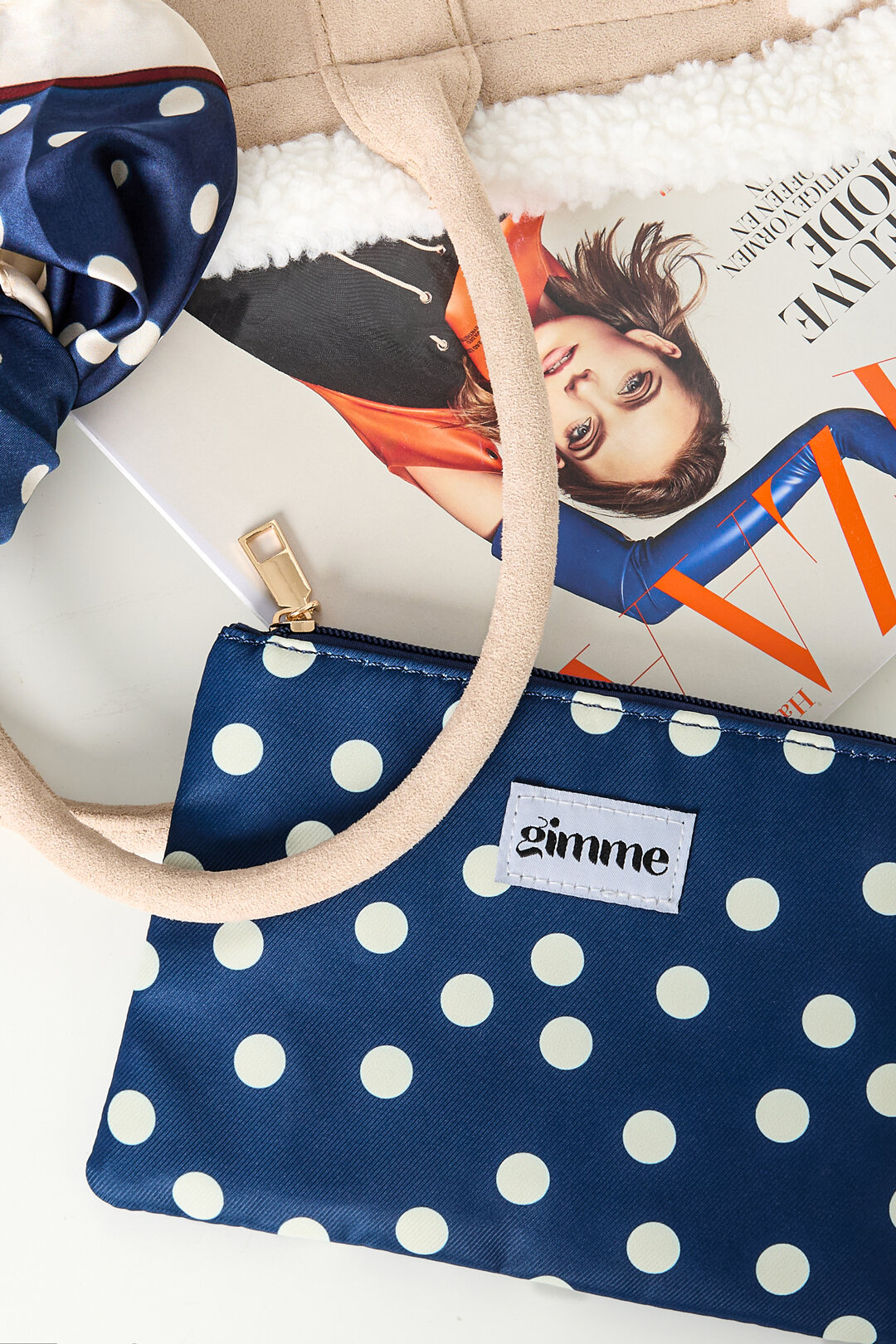 Makeup Bags Polka Dots Casual Polyester Daily Accessories h5 Picture3
