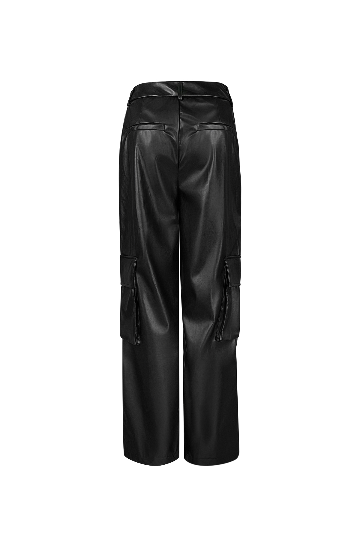 Woven Solid Color Women's Straight Pants Elegant Fall/Winter thumbnail 6