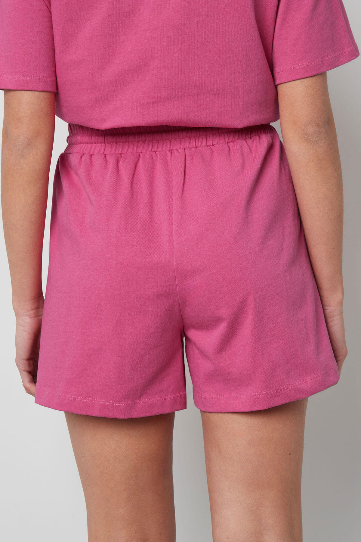 Cotton Women's Casual Shorts Drawstring Elastic Waist thumbnail 5