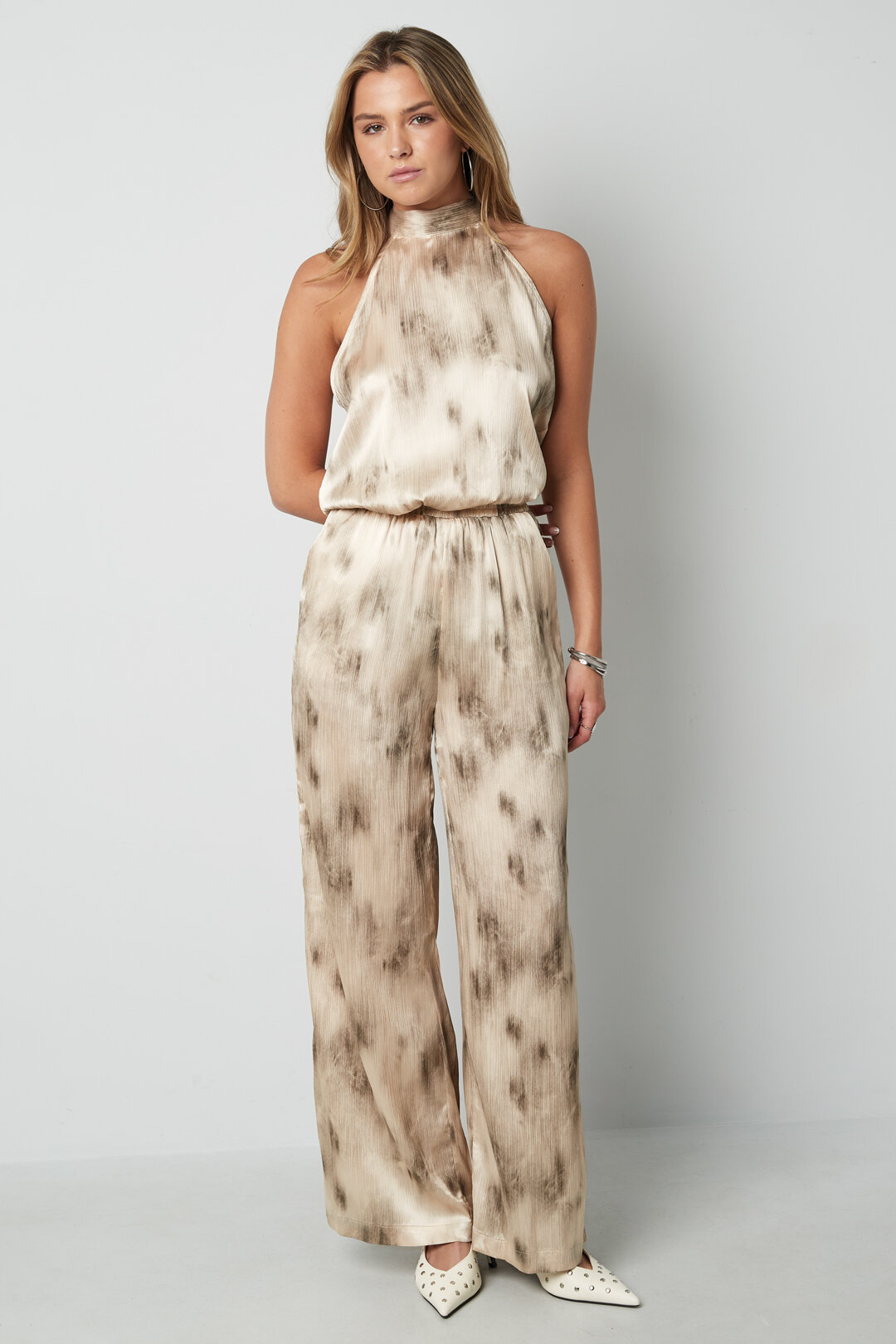 Woven Casual Women's Wide Leg Pants Tie-dye Spring/Summer thumbnail 9