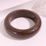 1 Piece Haute Vintage Round Acrylic Women's Bangles thumbnail 4