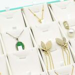 Jewelry Display Box Green PU Jewelry Charms thumbnail 3