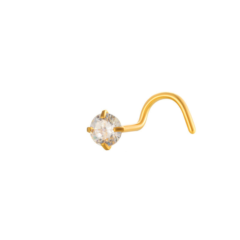 1 Piece Exquisite Zircon Women's Nose Stud thumbnail 1