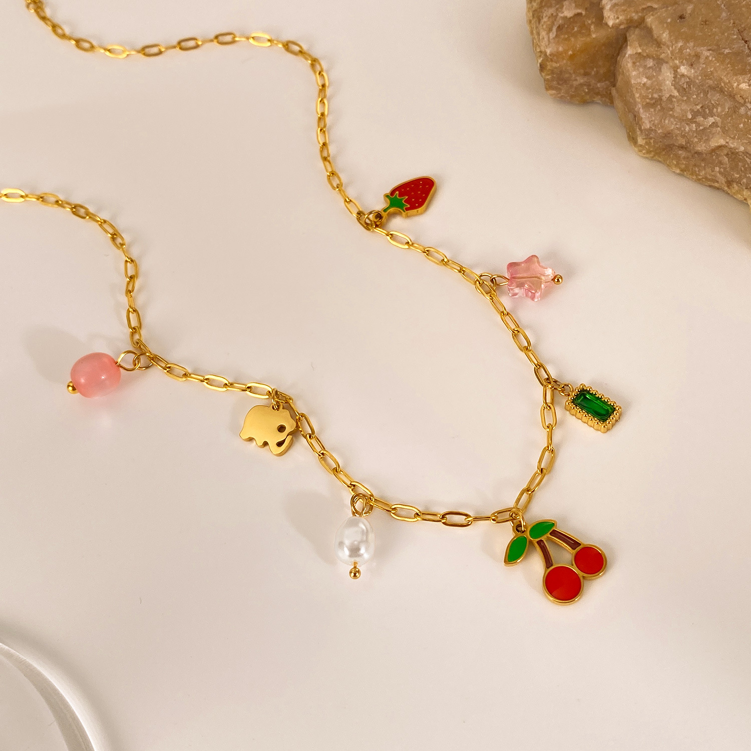 1 Pair  Chain Necklaces Picture4