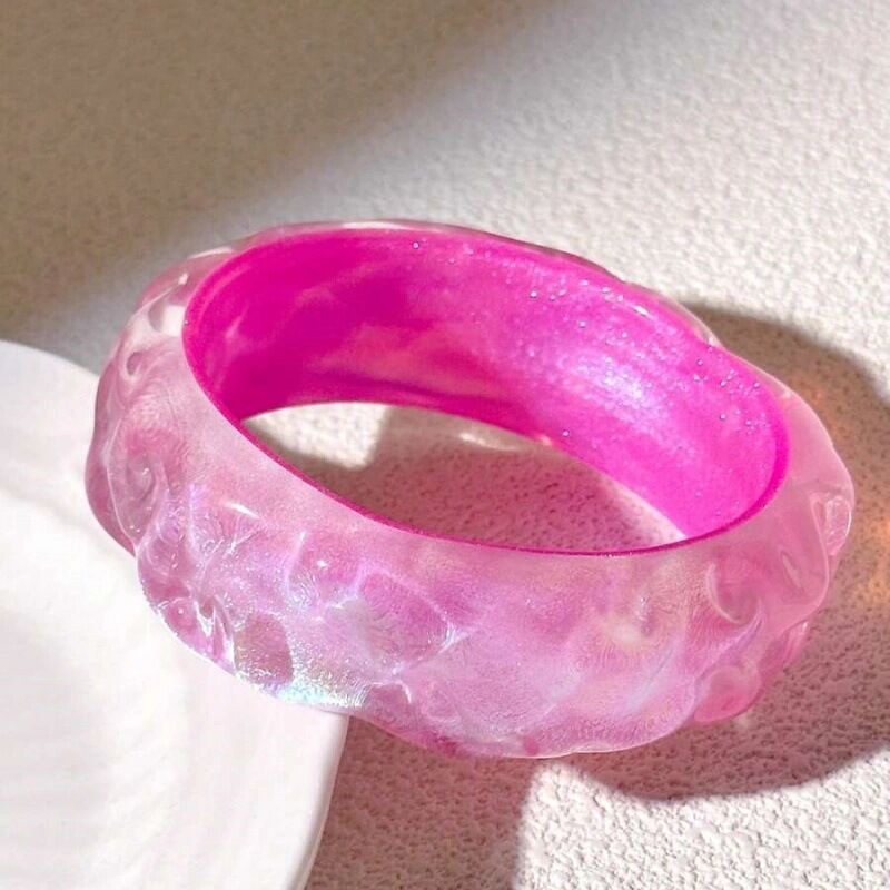Simple Geometric Pink Bracelet for Women thumbnail 5