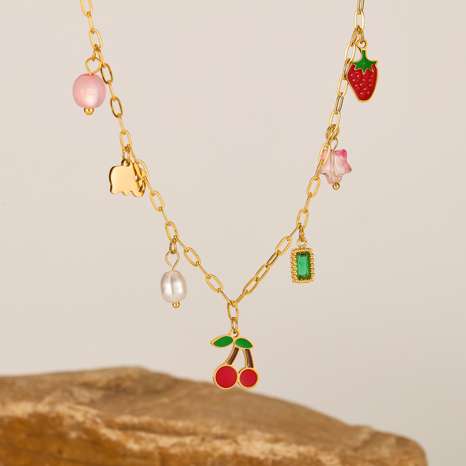 1 Pair  Chain Necklaces Picture3