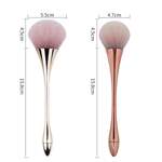 Powder Brush Gold Color Women's Makeup Brush thumbnail 4