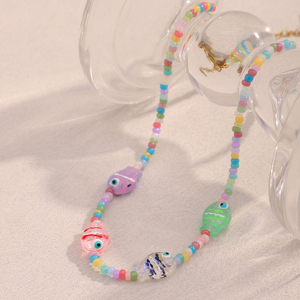 Acrylic Cute Mushroom Accessory Women's Necklaces thumbnail 3