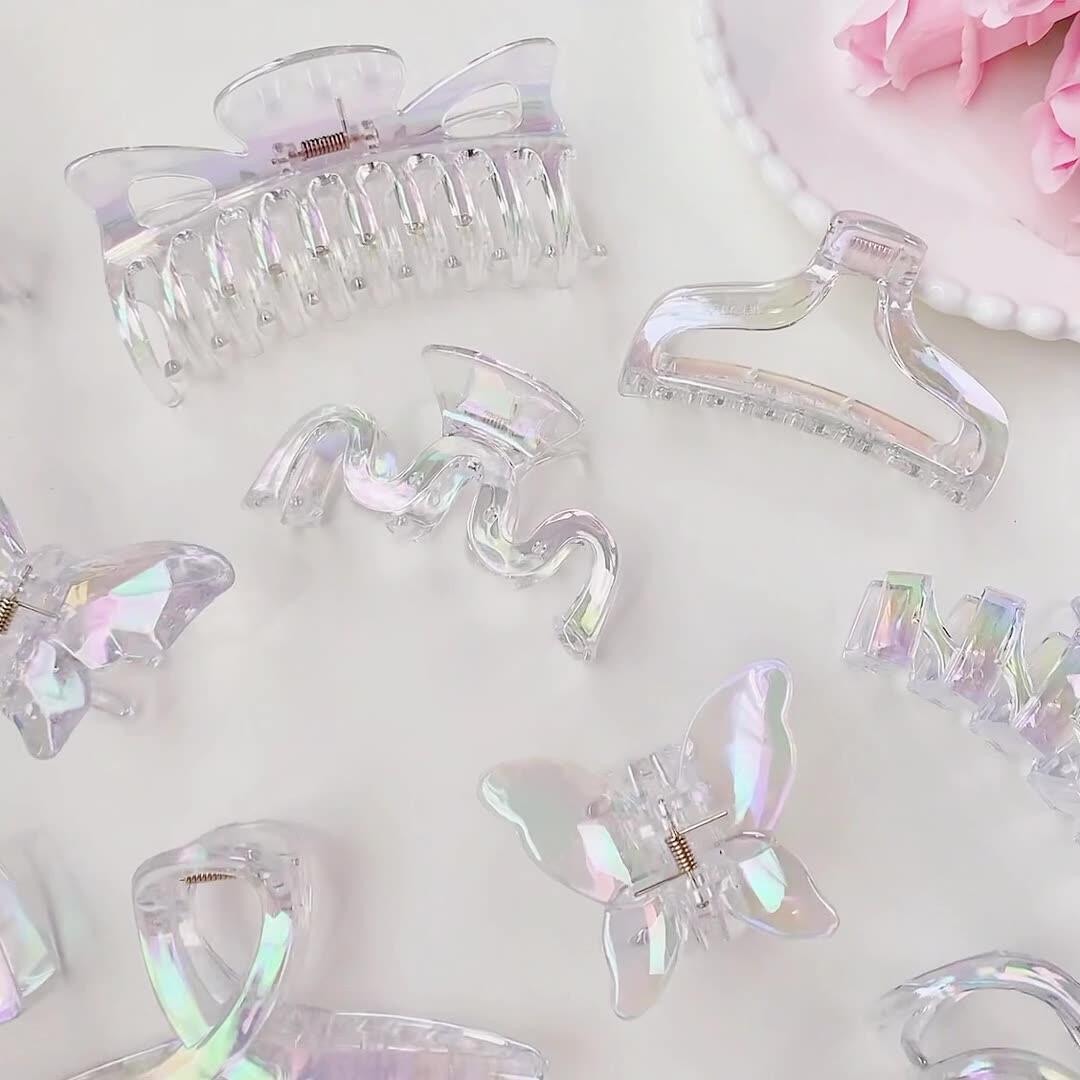 Elegant Simple Colorful Resin Women's Hair Claws thumbnail 2