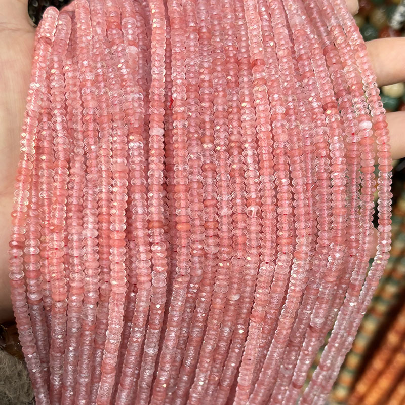 1 String Exquisite Natural Stone Jewelry Beads（DIA:2*4mm） thumbnail 4