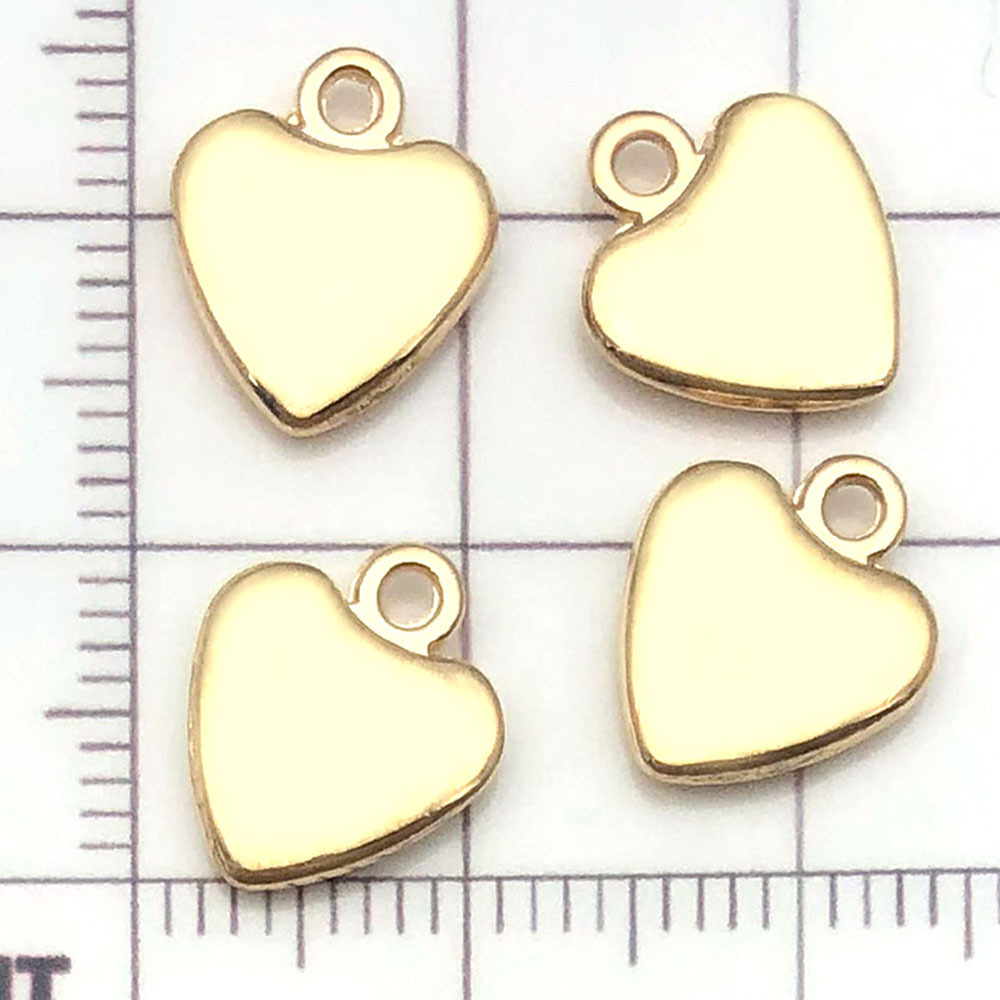 1个kc金爱心-0.9g-10*12mm-19973 