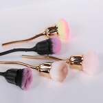 Rose Shape Powder Brush Women's Makeup Brush thumbnail 3