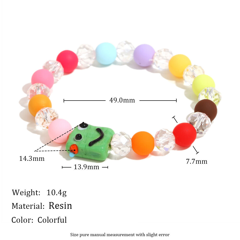 Jelly Colored Beach Vacation Series Acrylicr  Women's Beaded Bracelets thumbnail 2
