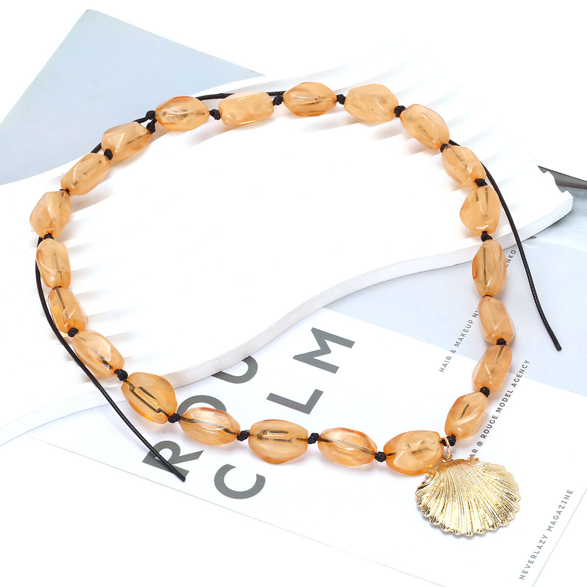 Vacation Resin Beaded Necklaces thumbnail 2