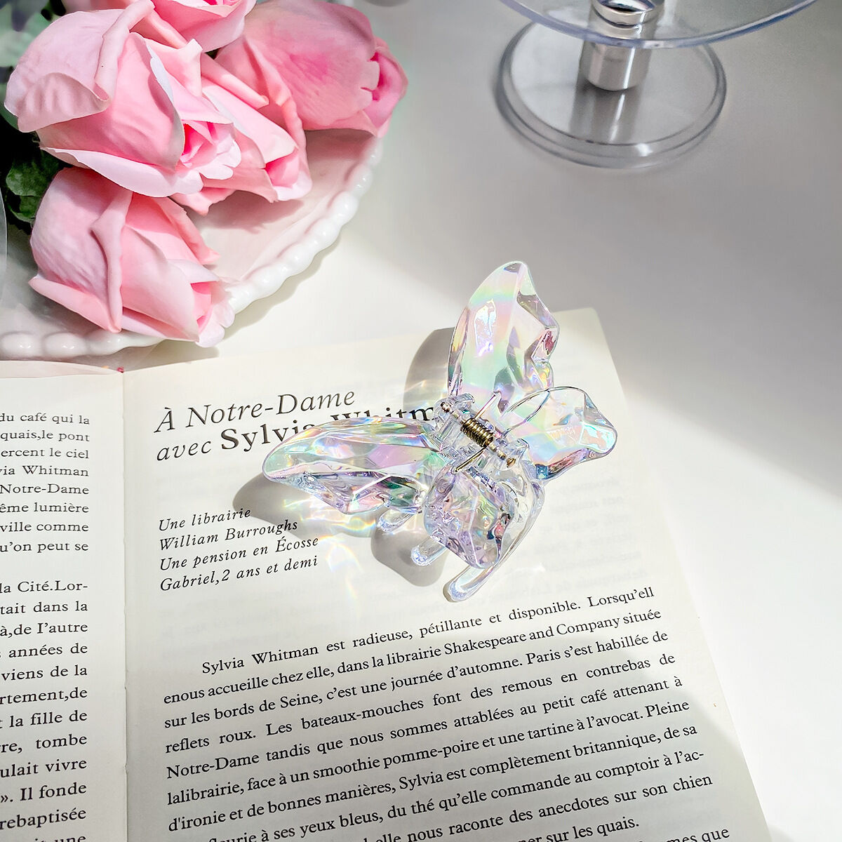 Elegant Simple Colorful Resin Women's Hair Claws thumbnail 3
