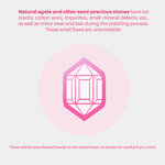 1 String Sweet Madagascar Rose Quartz Natural Stones Jewelry Beads thumbnail 4