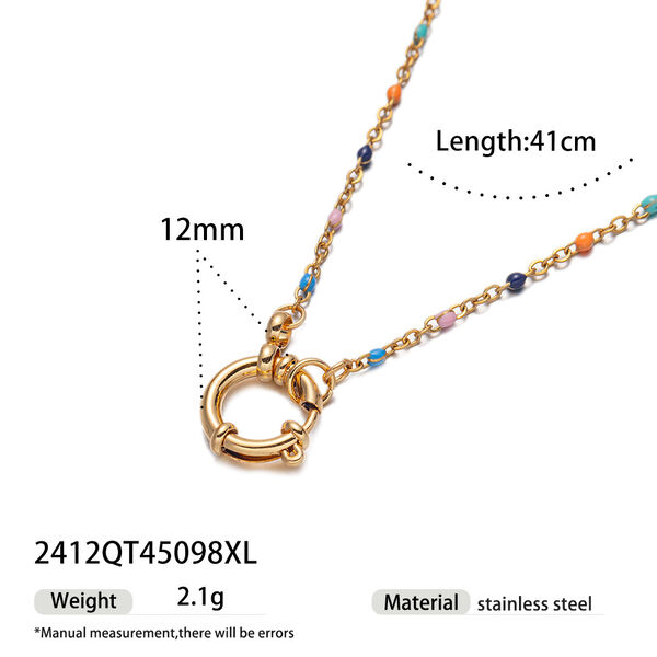 1 Piece Devil's Eye DIY Pendant Necklaces - 1