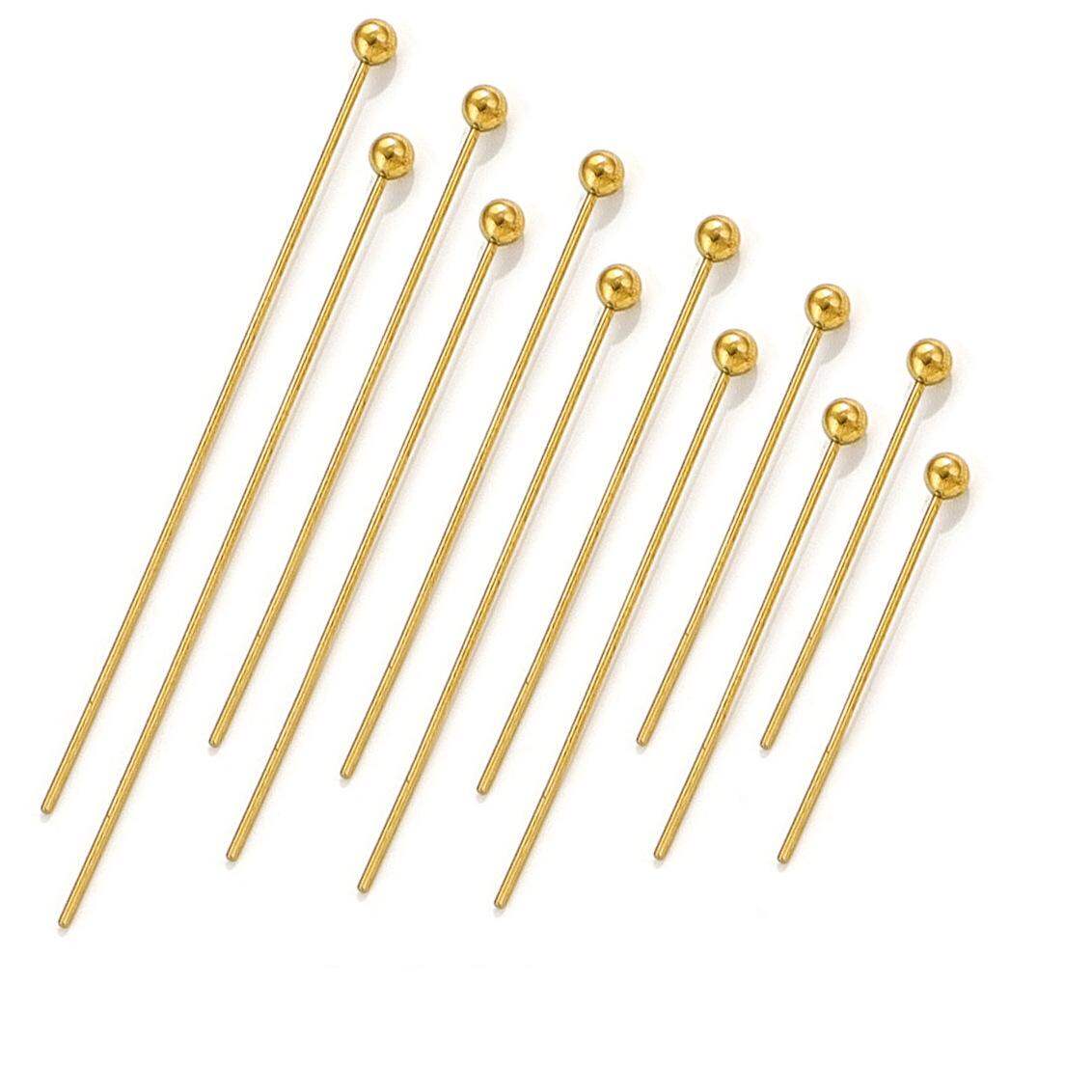 1 Piece Daily Needle Solid Color Stainless Steel Waterproof Jewelry Charms 2