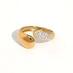1 Piece Simple Series Simple Droplet Stainless Steel Waterproof Statement Rings thumbnail 1
