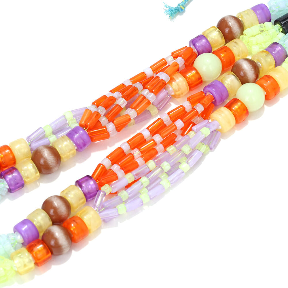 1 Piece Colorful Beaded Necklace thumbnail 3