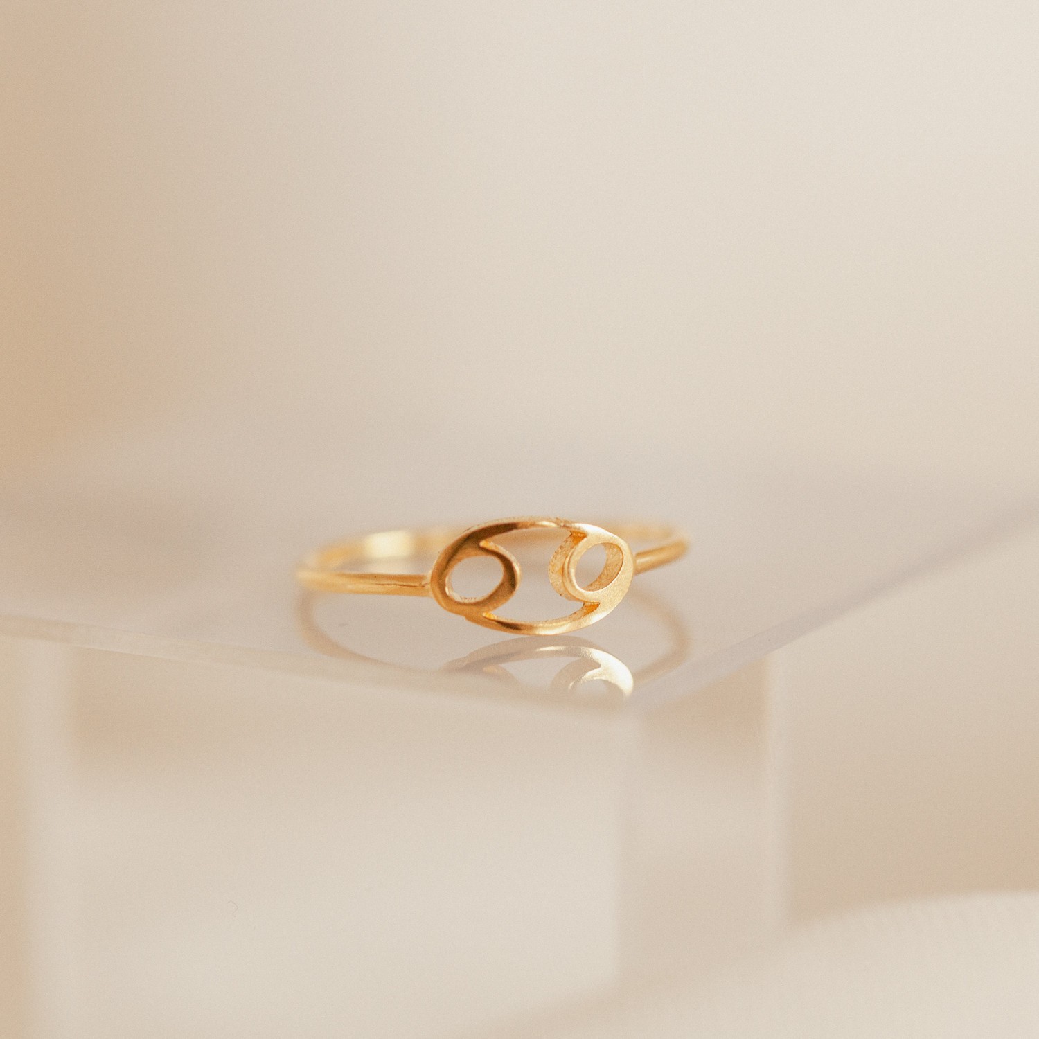 1 Pair Artificial Pearl Single Rings h5Picture5