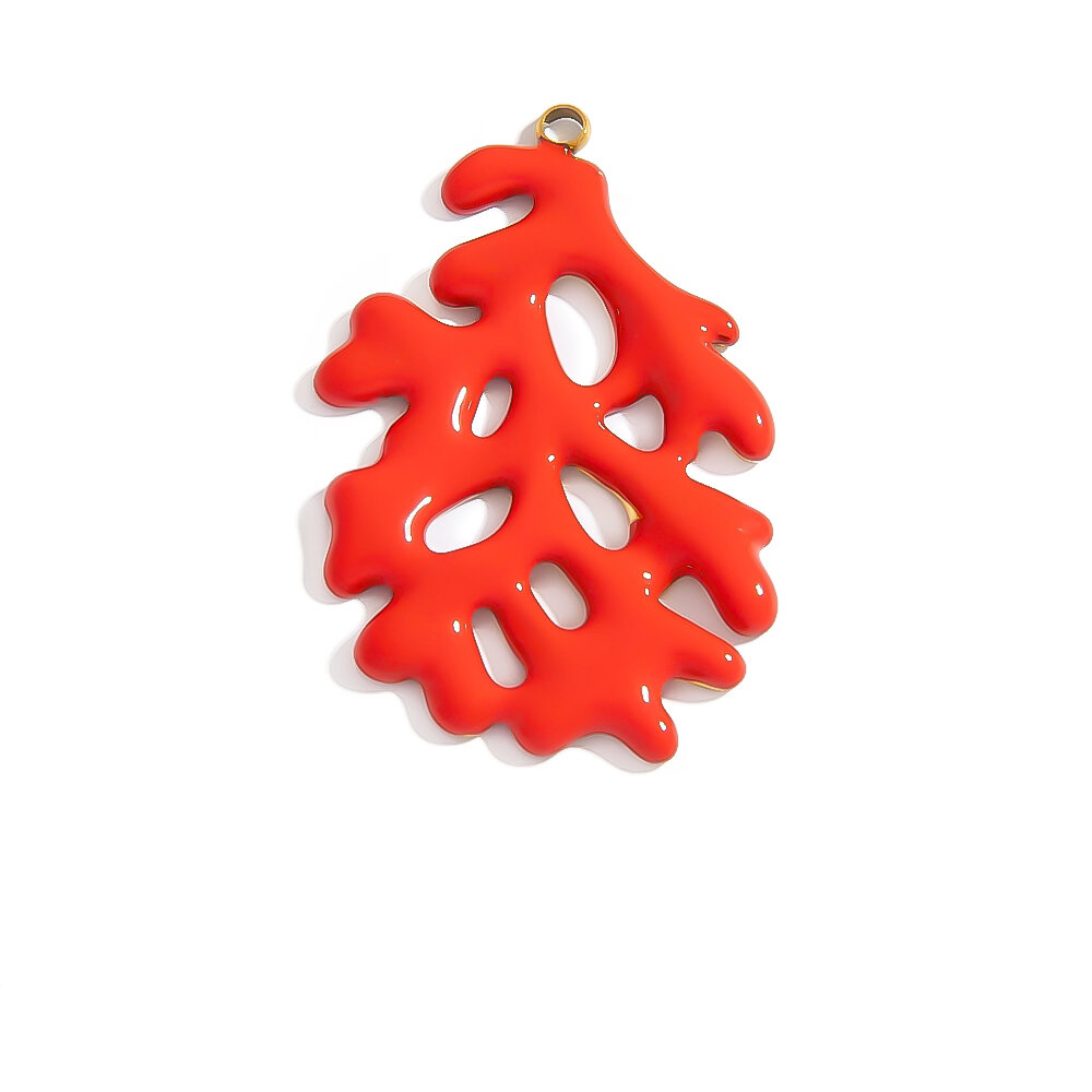 1 Piece Oceanic Stainless Steel Waterproof Gold Color DIY Pendant