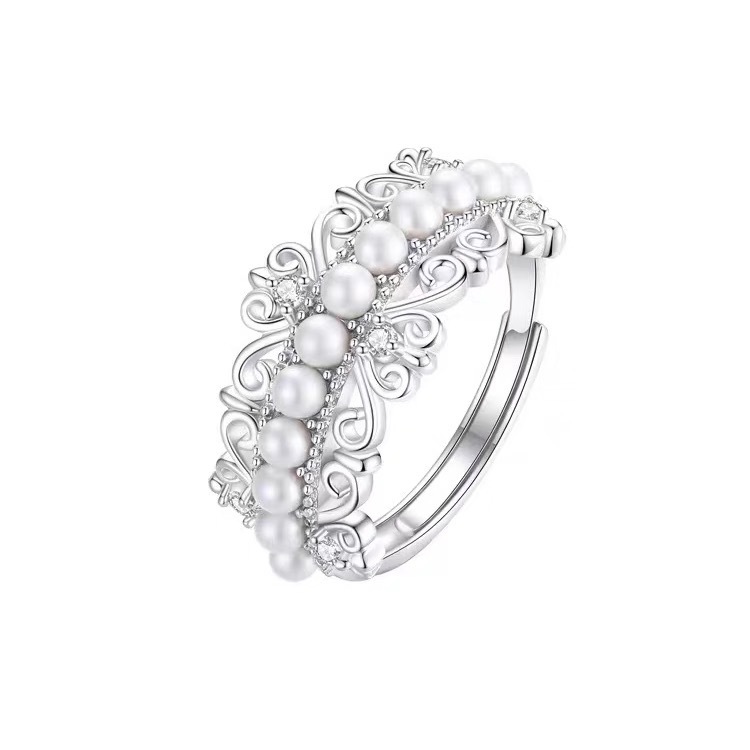 1 Pair Spring/Summer Alloy Single Rings h5 Picture6