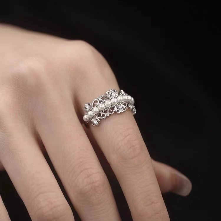 1 Pair Spring/Summer Alloy Single Rings h5Picture5