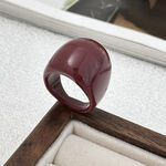 1 Piece Retro Irregular Shape Resin Bangle thumbnail 1