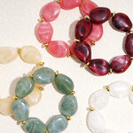 1 Piece Irregular Shape Acrylic Beaded Bracelet thumbnail 5