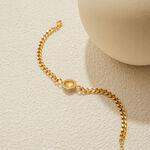 1 Piece Luxurious Calaite Stainless Steel Waterproof Gold Color Women's Chain Bracelets thumbnail 7