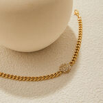 1 Piece Luxurious Calaite Stainless Steel Waterproof Gold Color Women's Chain Bracelets thumbnail 6