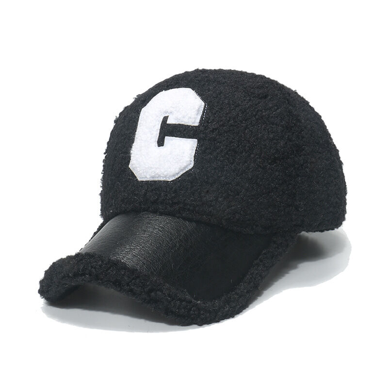 1 Piece Simple Series Casual Letter Plush Women's Hat - 1