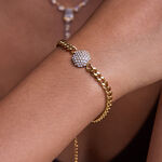 1 Piece Luxurious Calaite Stainless Steel Waterproof Gold Color Women's Chain Bracelets thumbnail 4