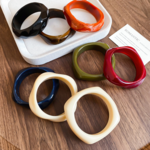 1 Piece Irregular Shape Acrylic Bangle thumbnail 4