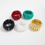 1 Piece Retro Irregular Shape Resin Bangle thumbnail 6