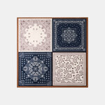 1 Piece Retro Patchwork Cashew Flower Rayon Women's Bandana thumbnail 1