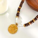 1 Piece Wooden Beads Pendant Necklace thumbnail 5