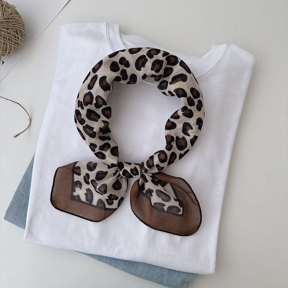 1 Piece Retro Leopard Print Pattern Bandana - 1