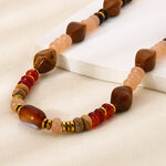 1 Piece Daily Beads Acrylic Gold Color Women's Beaded Necklaces thumbnail 6