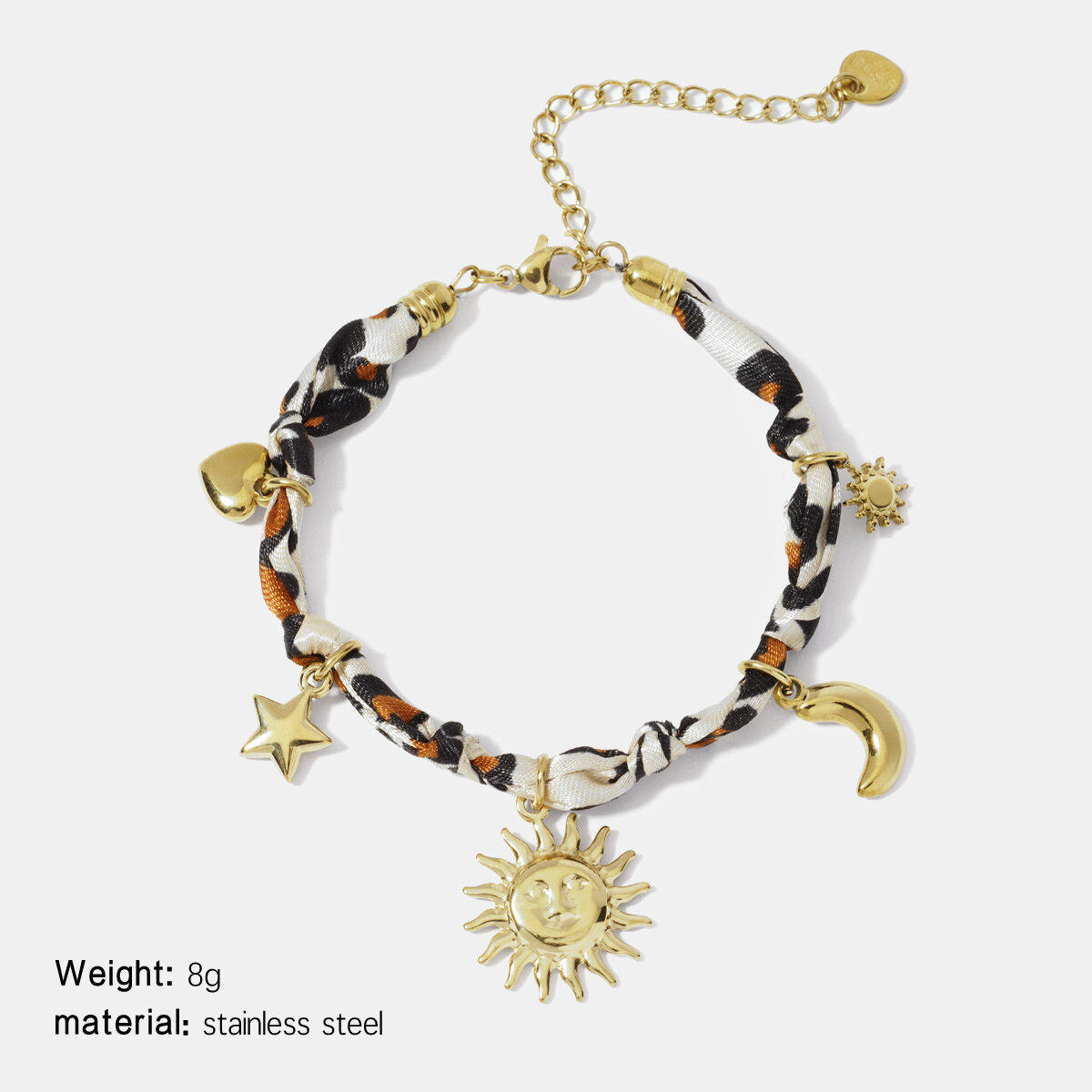 Customize Heart&Sun Women's Charm Bracelets - 1