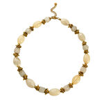 1 Piece Retro Resin Beaded Necklace thumbnail 1