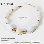 1 Piece Classic Daily Beads Acrylic Gold Color Women's Beaded Necklaces thumbnail 1