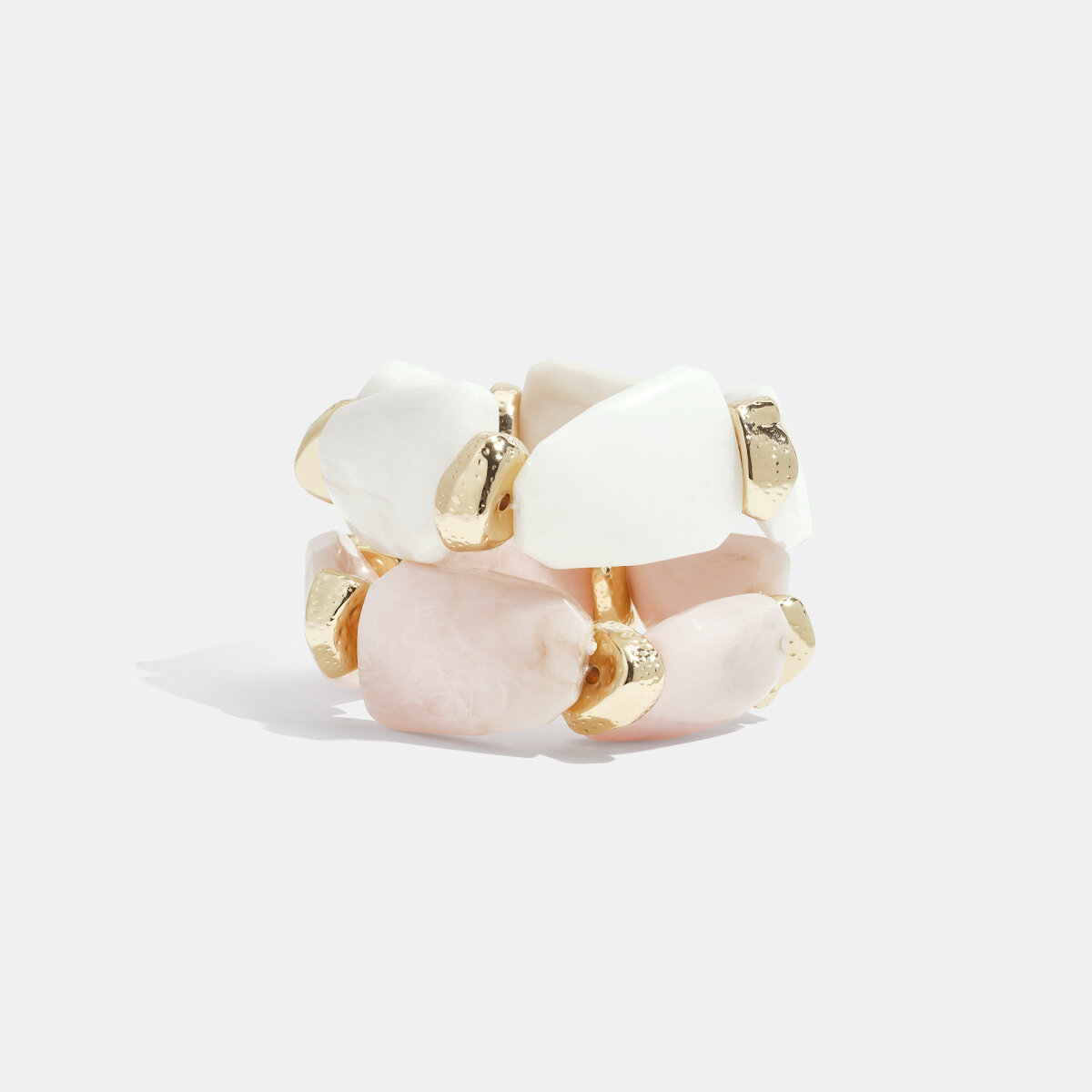 1 Piece Retro Irregular Shape Acrylic Beaded Bracelet thumbnail 5