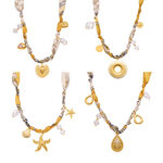 1 Piece Sophisticated Droplet Stainless Steel Waterproof Gold Color Women's Pendant Necklaces thumbnail 5