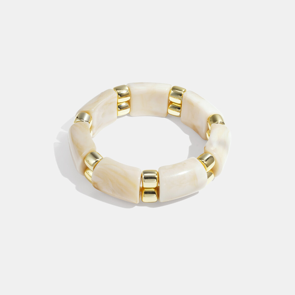 1 Piece Acrylic Beads Bangle