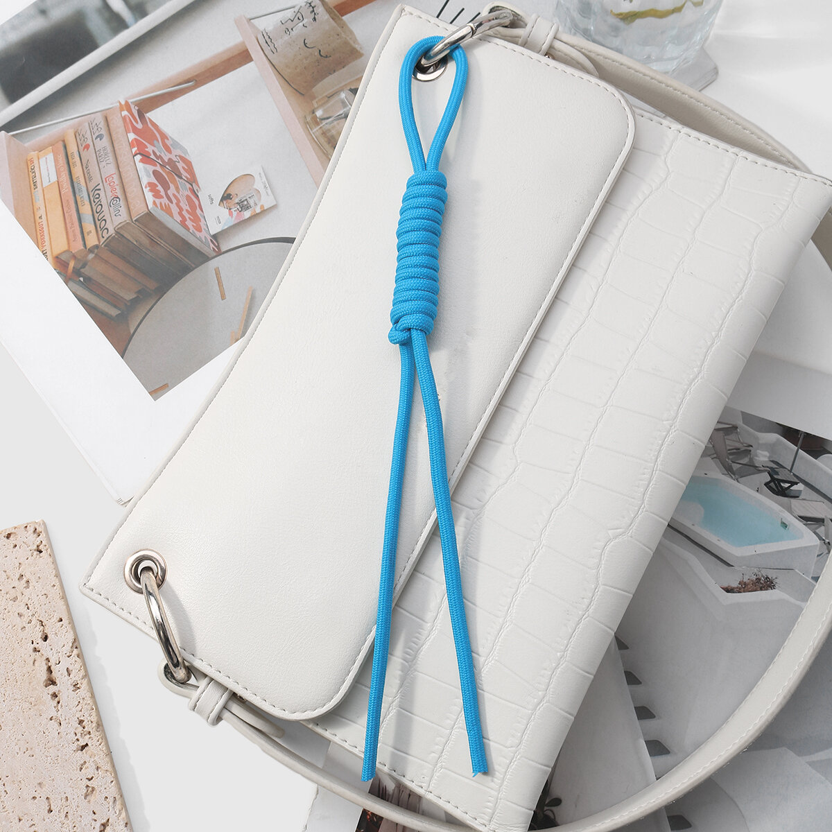 1 Piece Daily Solid Color Twist Polyester Women's Bag Charms thumbnail 5