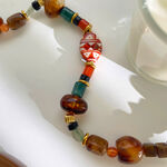 1 Piece Resin Beads Natural Stone Beaded Necklace thumbnail 4