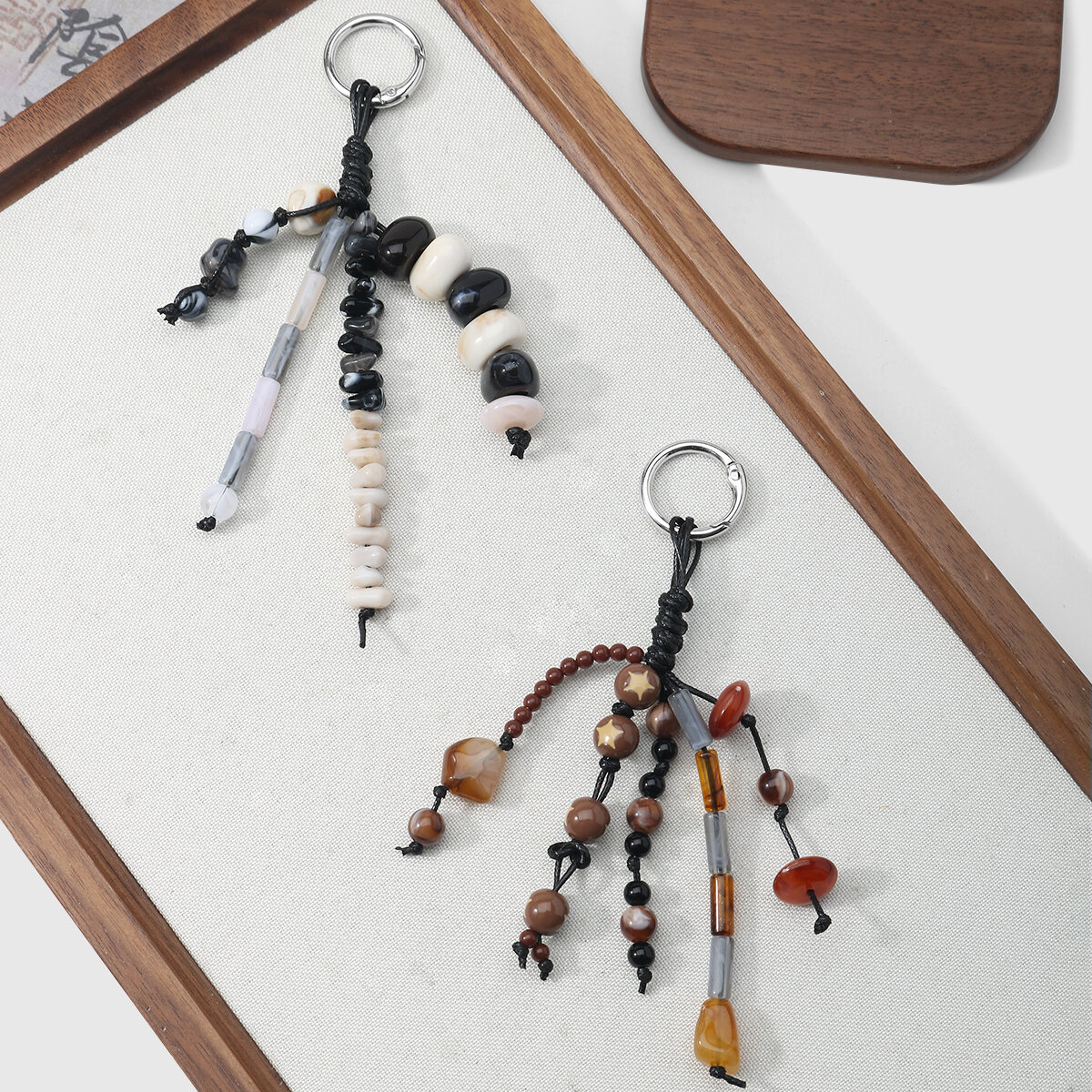 1 Piece Designable Retro Irregular Shape Beads Star Resin Women's Bag Charms 2